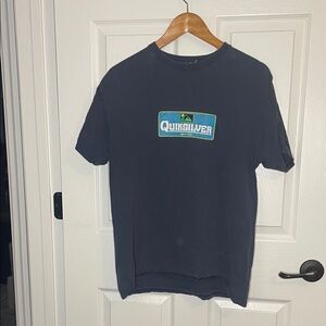 Quiksilver Men's Navy Blue Tee